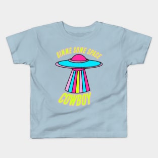 Give Me Some Space Cowboy Kids T-Shirt